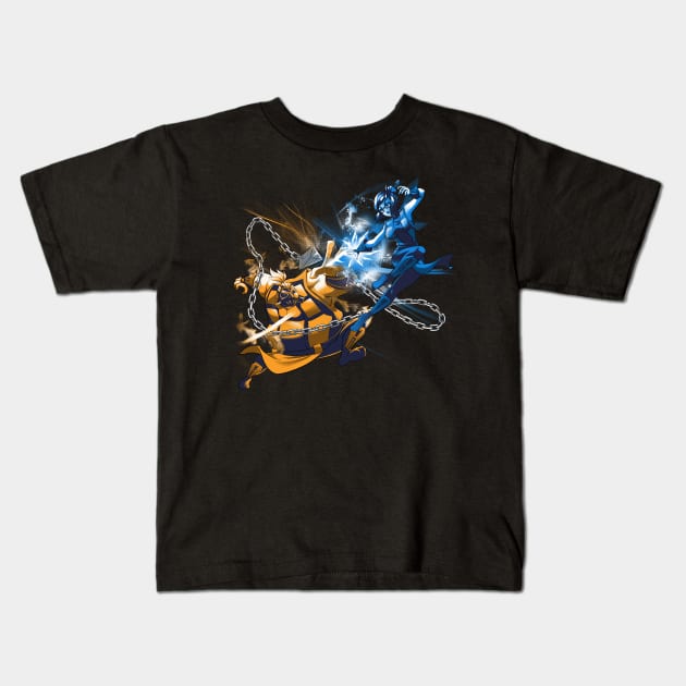 Mortal Watch Kids T-Shirt by CoinboxTees